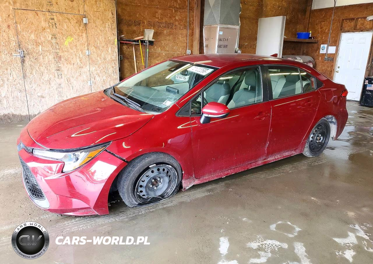 2022 Toyota Corolla Le VIN:JTDEPMAE8NJ232432 - 1