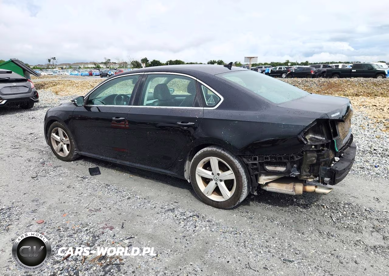 2012 Volkswagen Passat Se VIN:1VWBP7A39CC023315 - 2