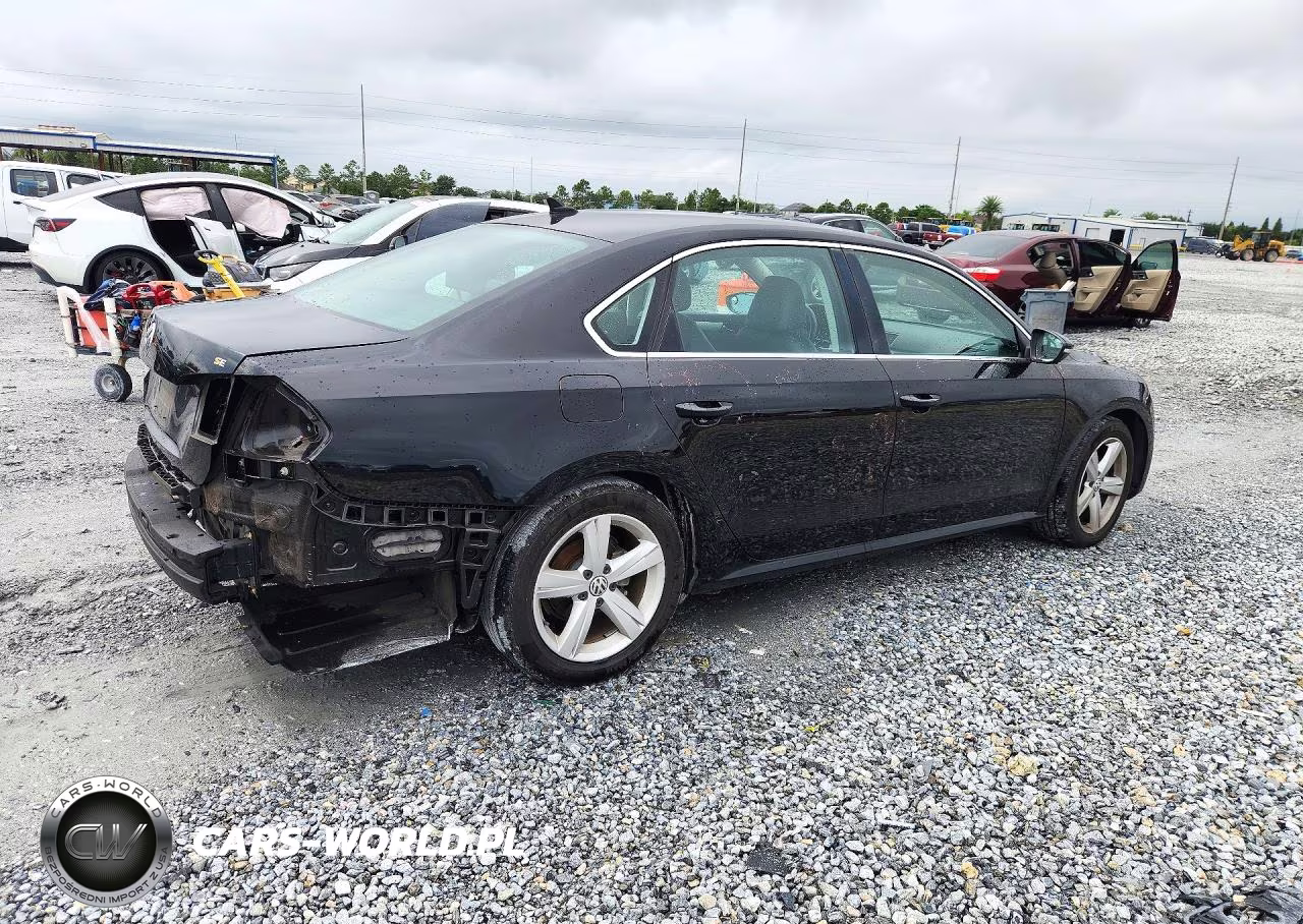 2012 Volkswagen Passat Se VIN:1VWBP7A39CC023315 - 3