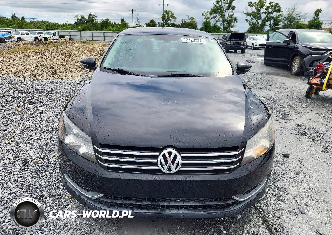 2012 Volkswagen Passat Se VIN:1VWBP7A39CC023315 - 5