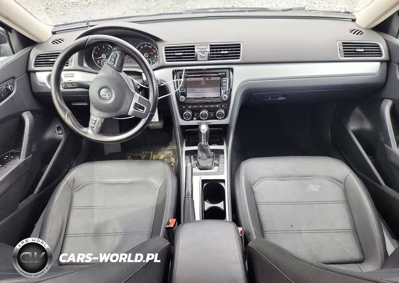 2012 Volkswagen Passat Se VIN:1VWBP7A39CC023315 - 8