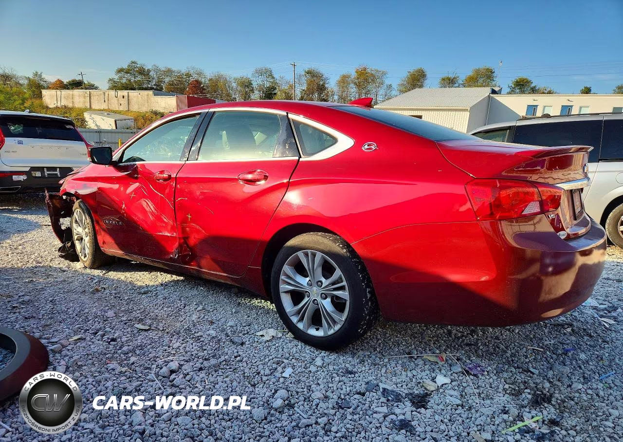 2015 Chevrolet Impala Lt VIN:2G1125S31F9216448 - 2