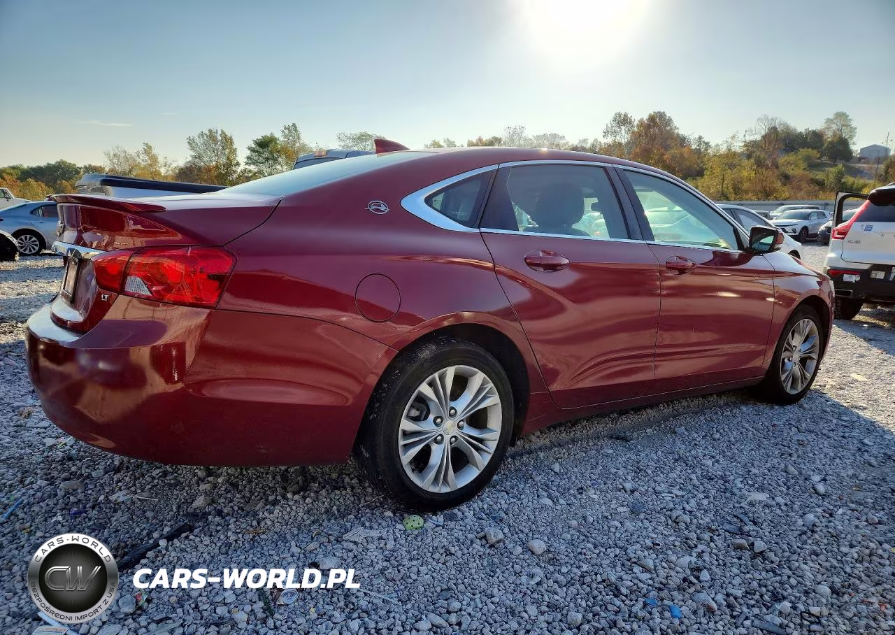 2015 Chevrolet Impala Lt VIN:2G1125S31F9216448 - 3