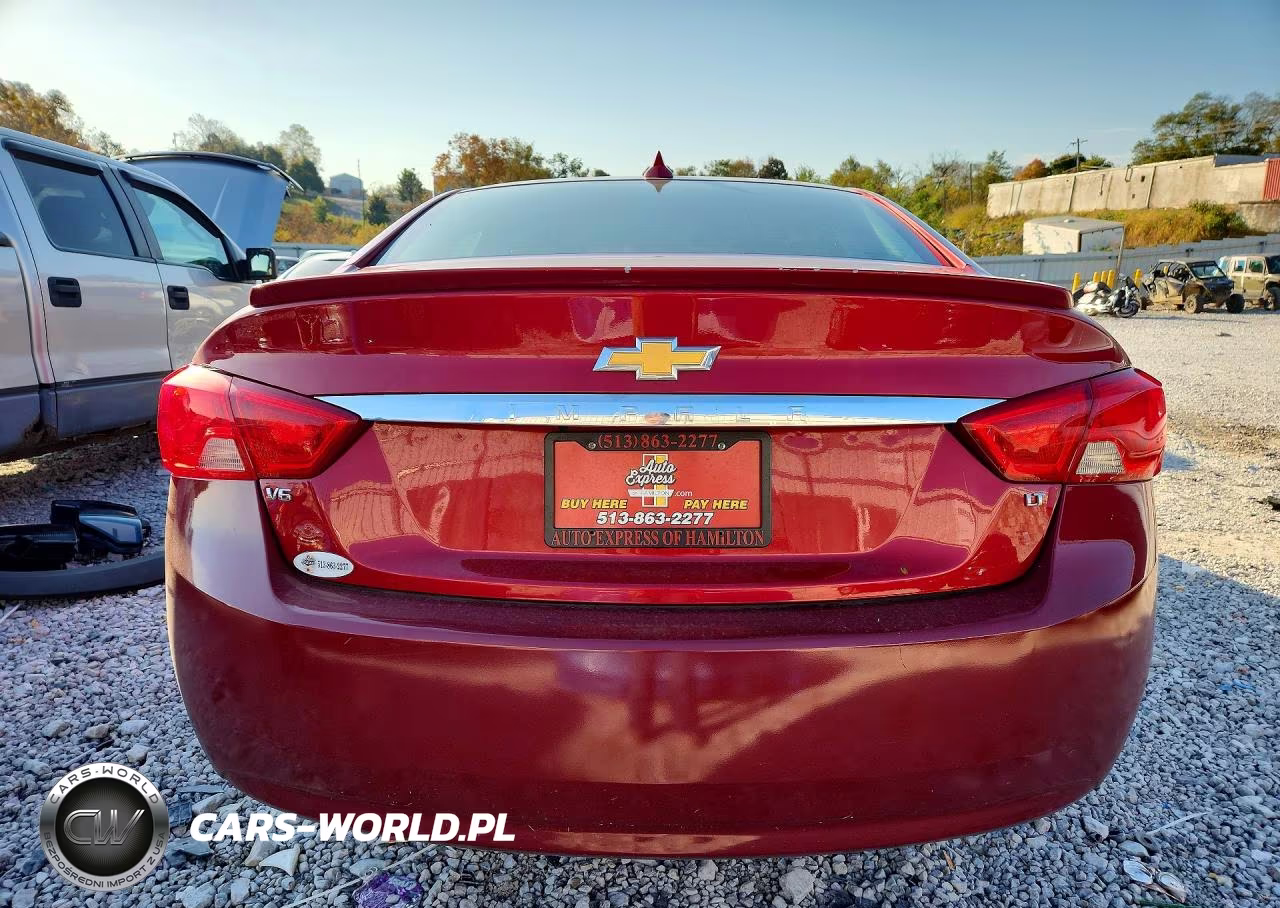 2015 Chevrolet Impala Lt VIN:2G1125S31F9216448 - 6