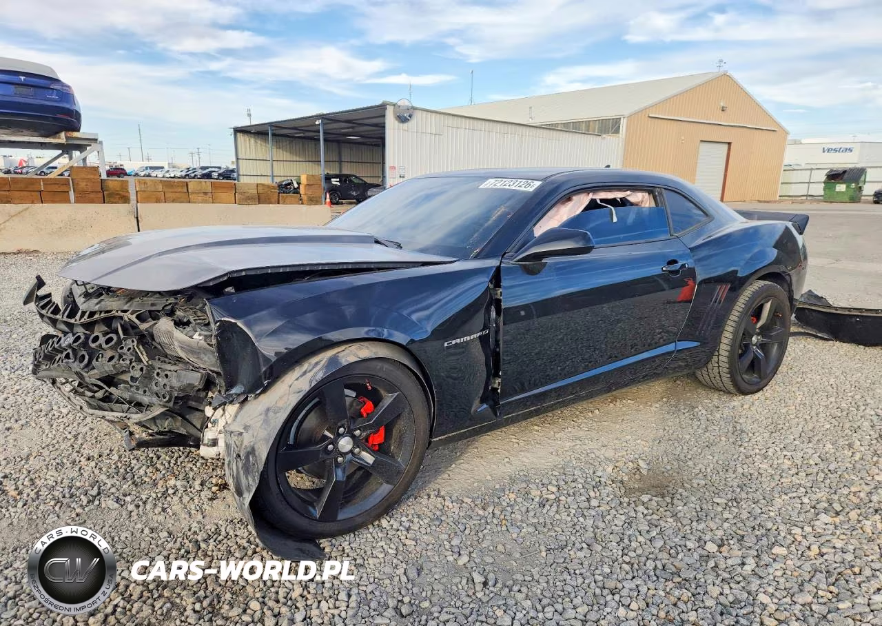 2012 Chevrolet Camaro Lt VIN:2G1FF1E33C9203923 - 1