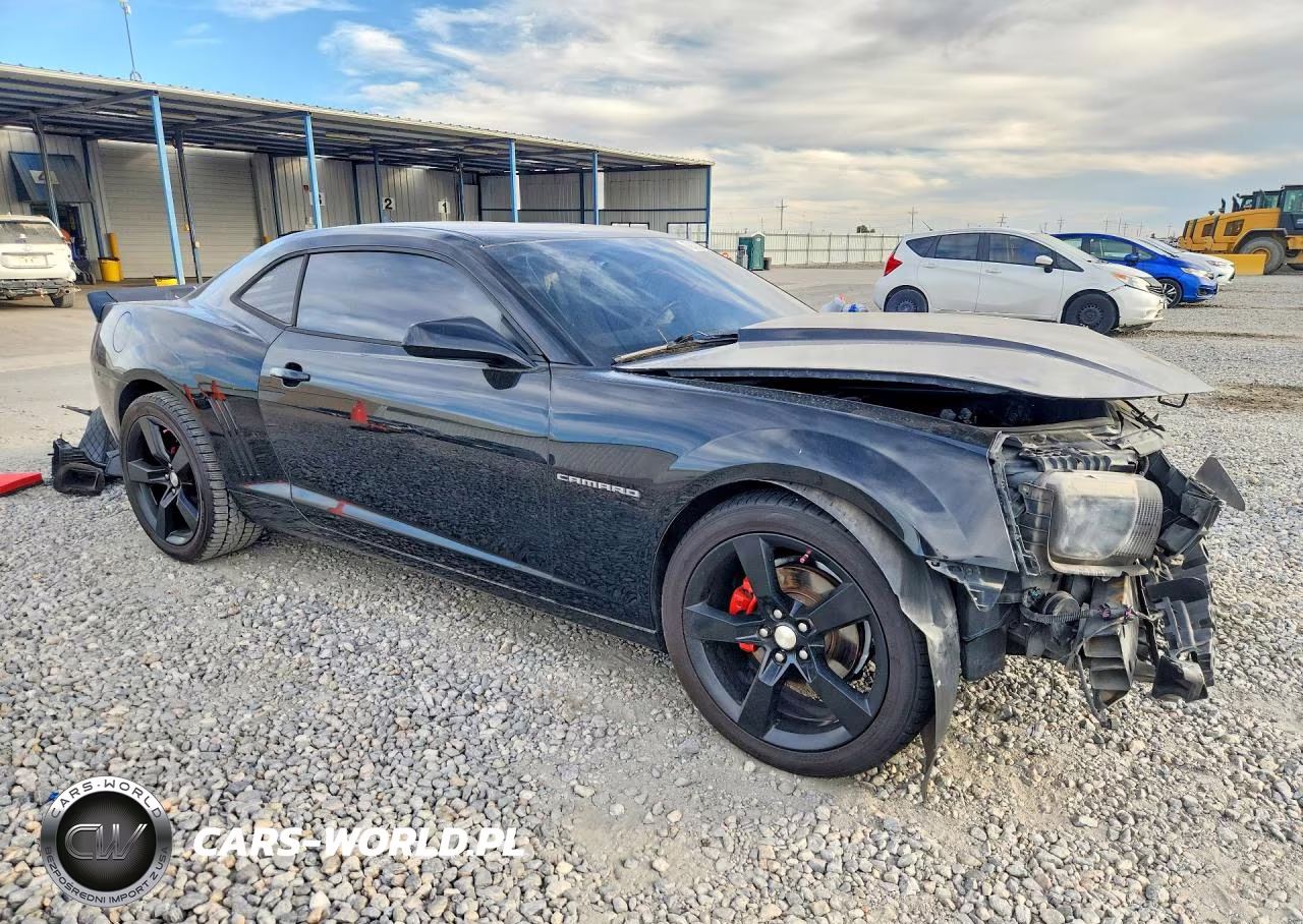 2012 Chevrolet Camaro Lt VIN:2G1FF1E33C9203923 - 4