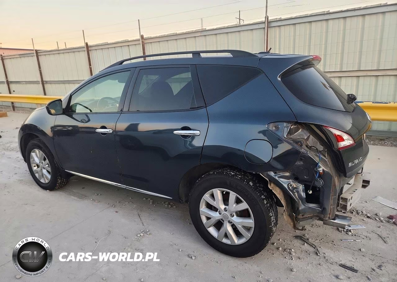 2014 Nissan Murano Sl VIN:JN8AZ1MU0EW416765 - 2