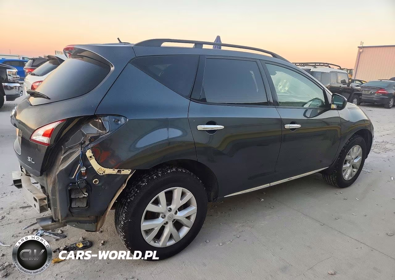 2014 Nissan Murano Sl VIN:JN8AZ1MU0EW416765 - 3
