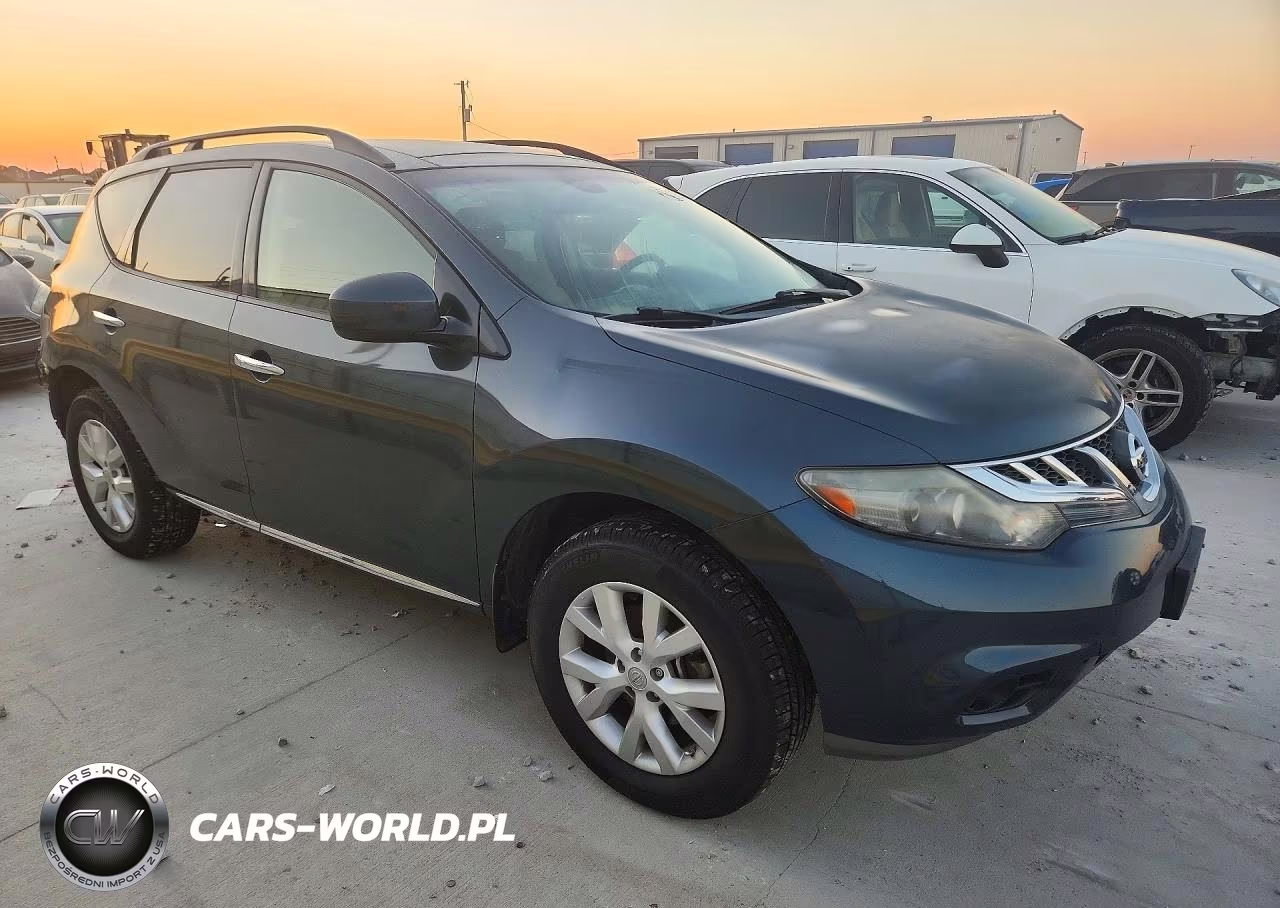 2014 Nissan Murano Sl VIN:JN8AZ1MU0EW416765 - 4