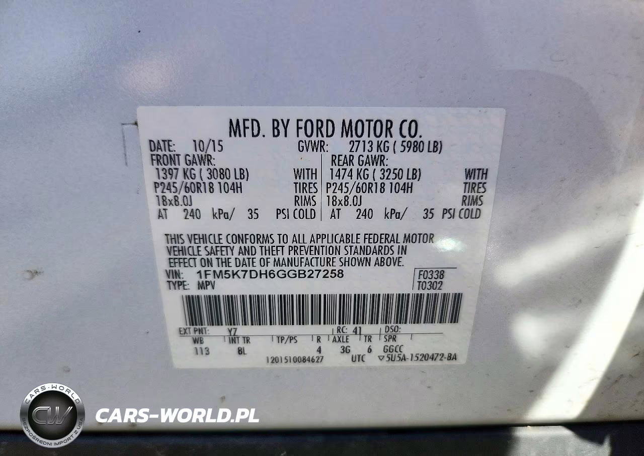 2016 Ford Explorer Xlt VIN:1FM5K7DH6GGB27258 - 13