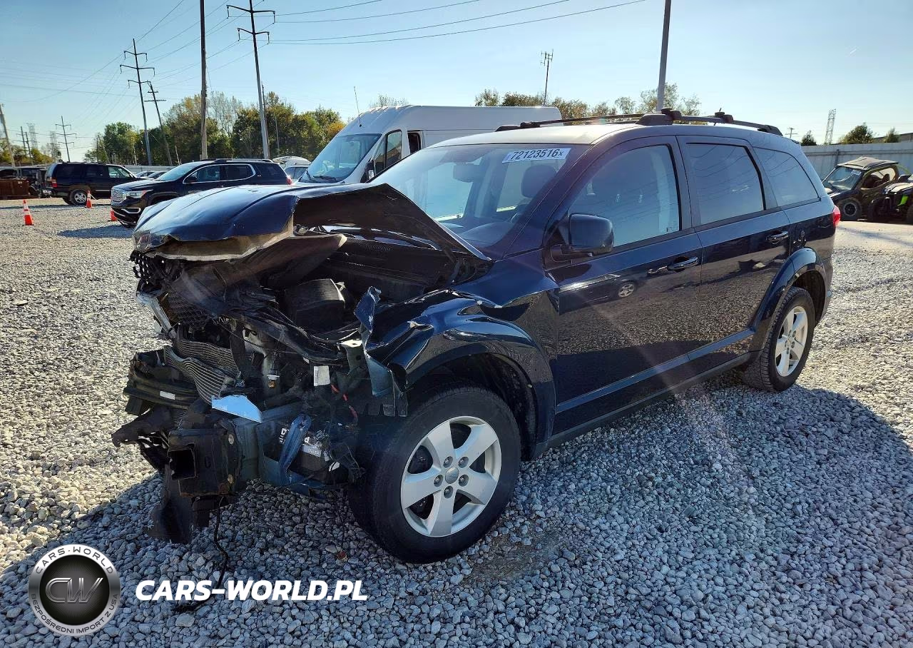 2013 Dodge Journey Sxt VIN:3C4PDCBG7DT618178 - 1