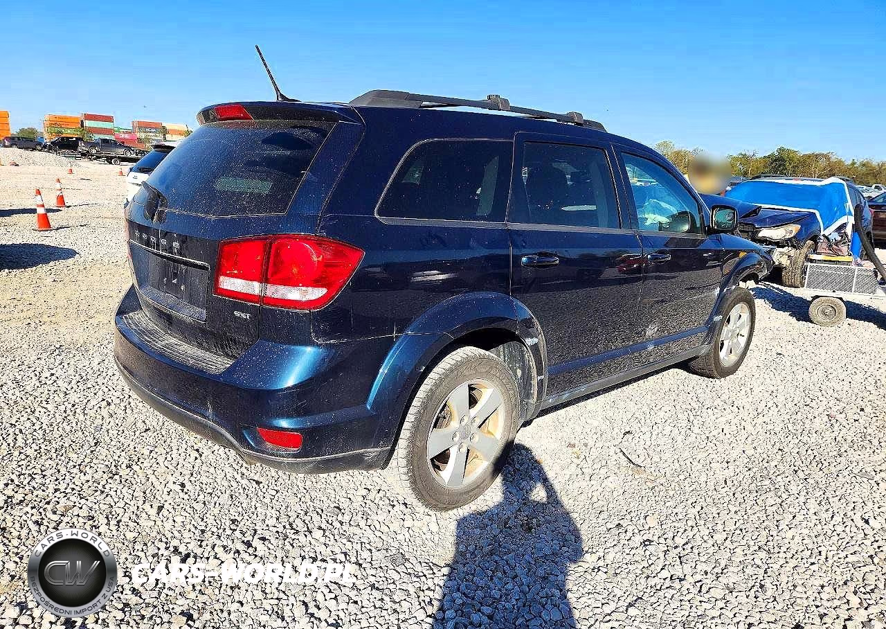 2013 Dodge Journey Sxt VIN:3C4PDCBG7DT618178 - 3