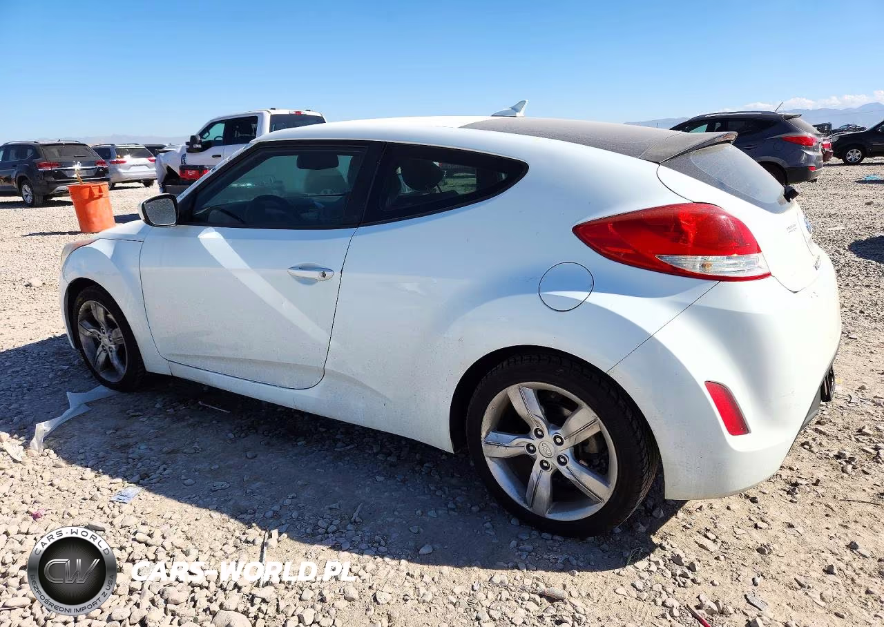 2013 Hyundai Veloster Base VIN:KMHTC6AD0DU084582 - 2