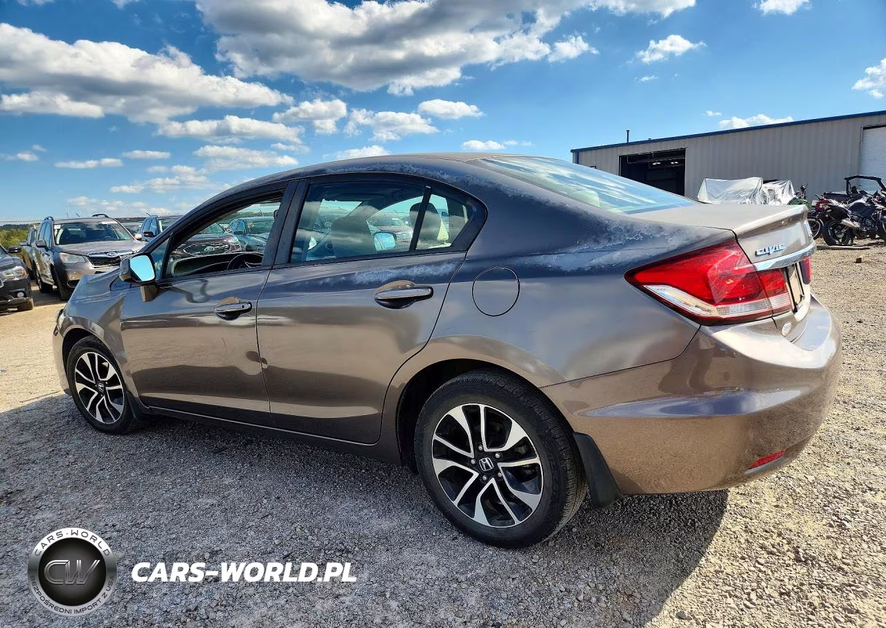 2013 Honda Civic Ex VIN:2HGFB2F85DH505922 - 2