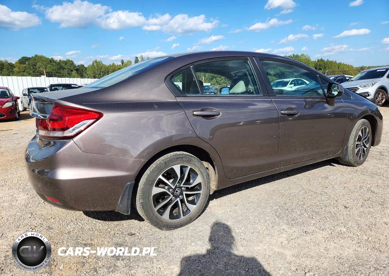 2013 Honda Civic Ex VIN:2HGFB2F85DH505922 - 3