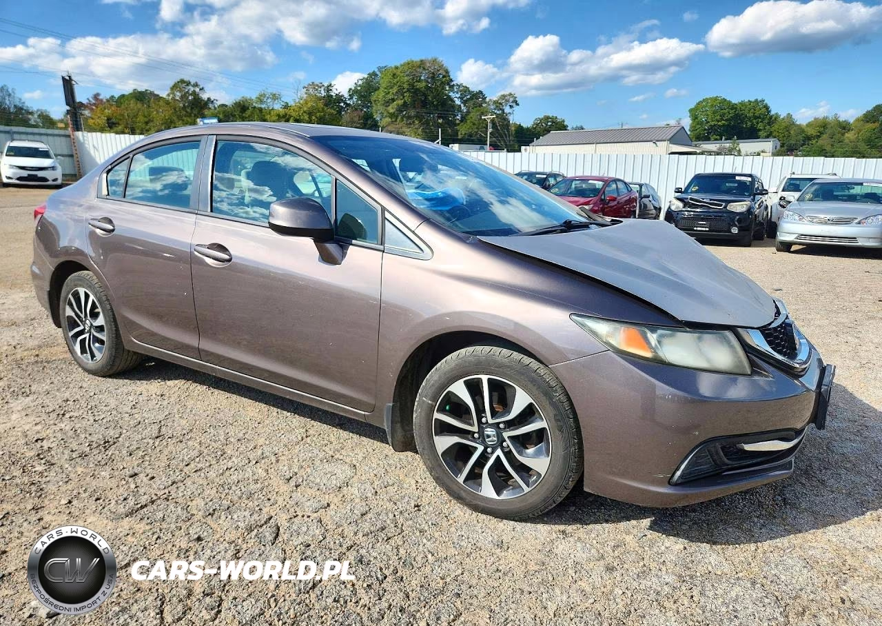 2013 Honda Civic Ex VIN:2HGFB2F85DH505922 - 4