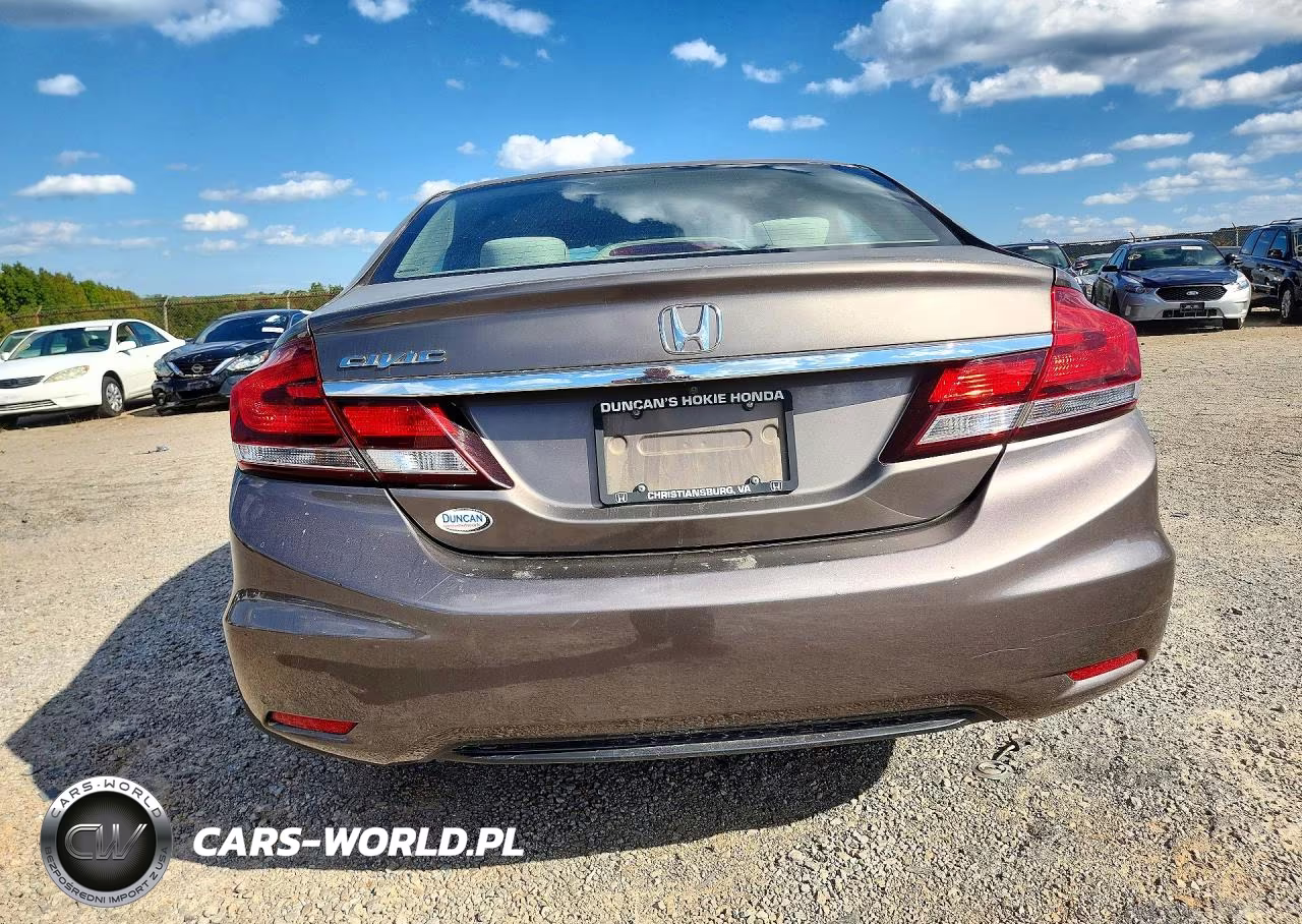 2013 Honda Civic Ex VIN:2HGFB2F85DH505922 - 6