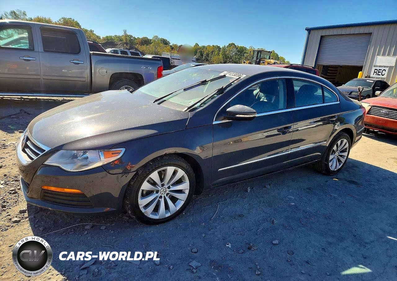 2012 Volkswagen Cc Sport VIN:WVWMP7AN8CE503864 - 1