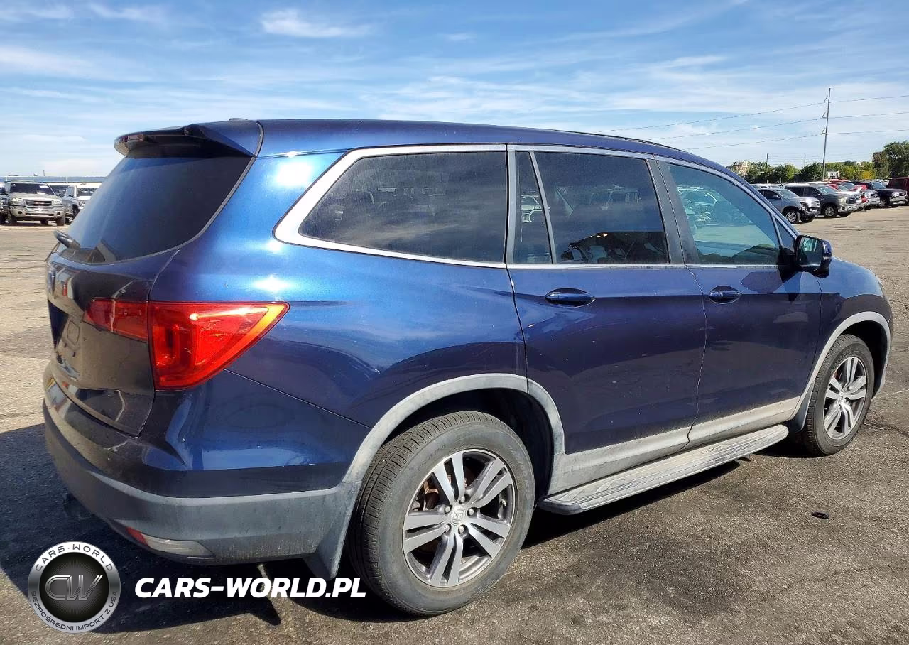 2016 Honda Pilot Exl VIN:5FNYF5H58GB012486 - 3