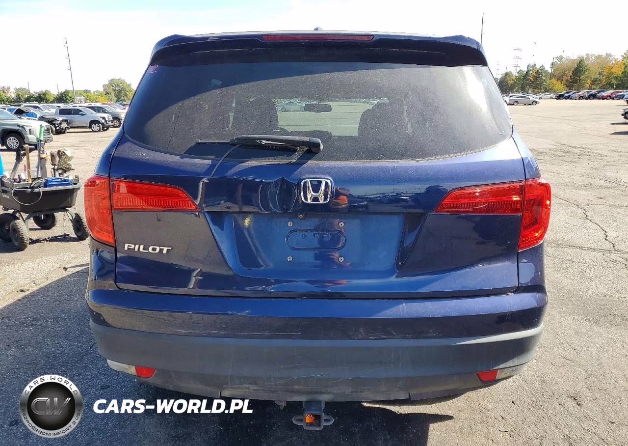 2016 Honda Pilot Exl VIN:5FNYF5H58GB012486 - 6