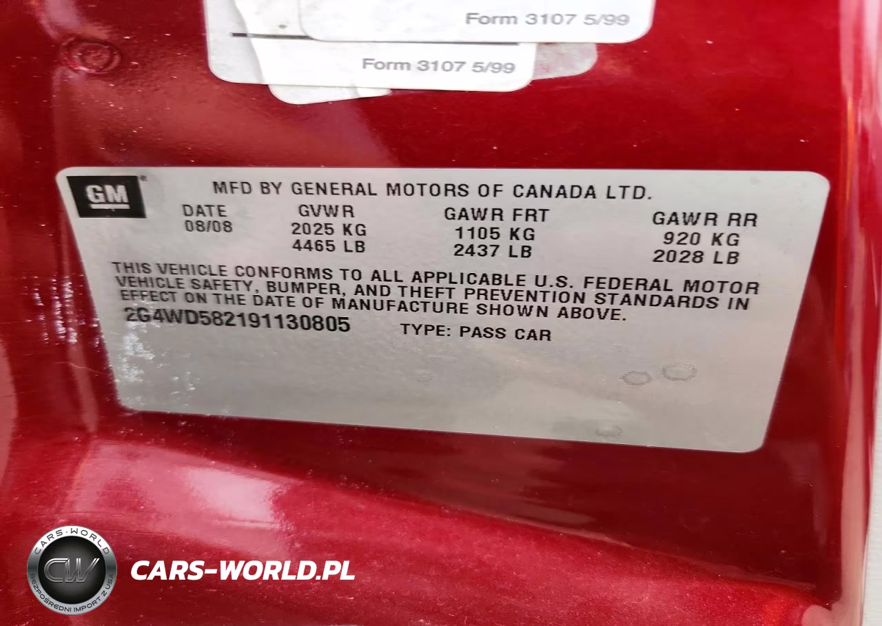 2009 Buick Lacrosse Cxl VIN:2G4WD582191130805 - 12