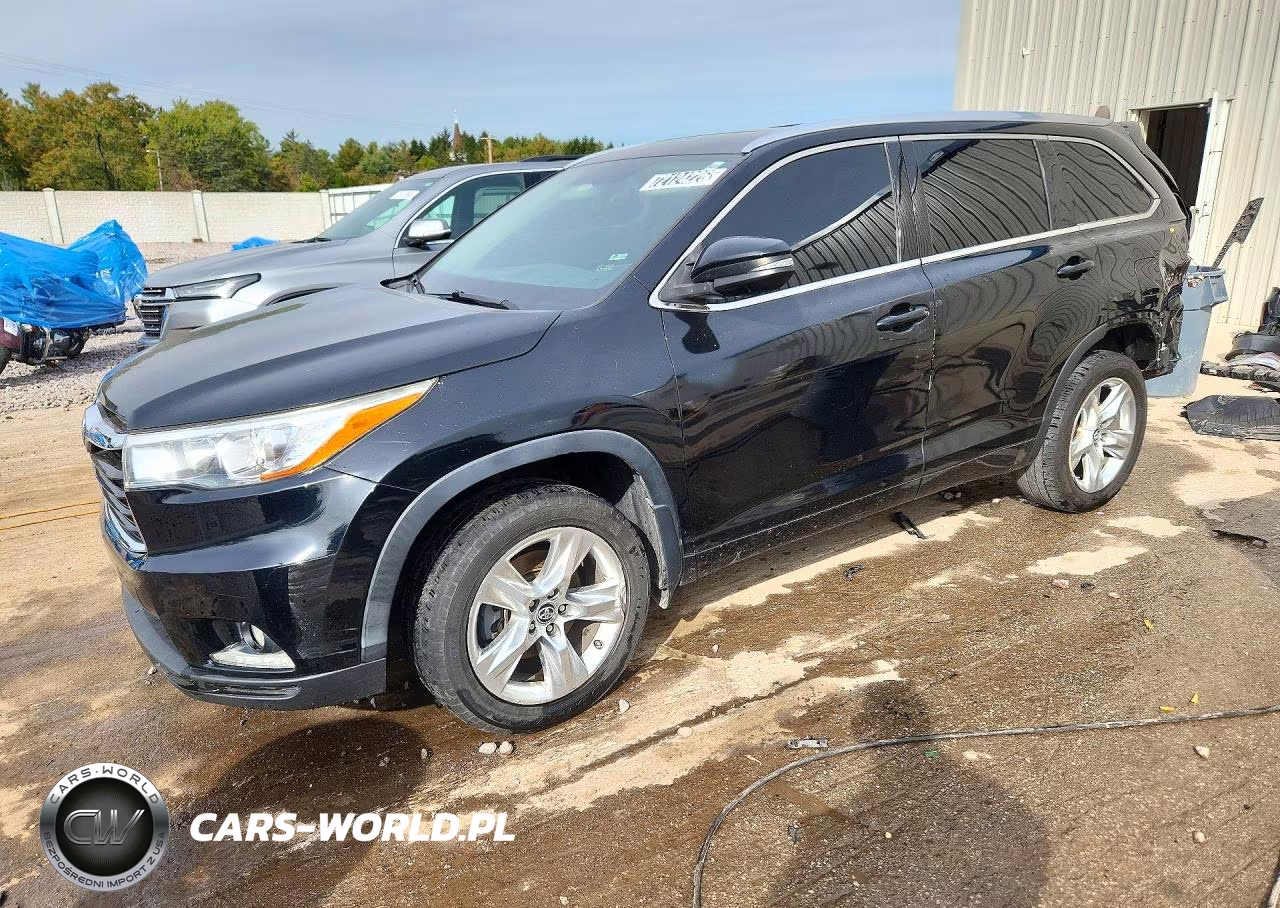 2016 Toyota Highlander Limited VIN:5TDDKRFH4GS233898 - 1