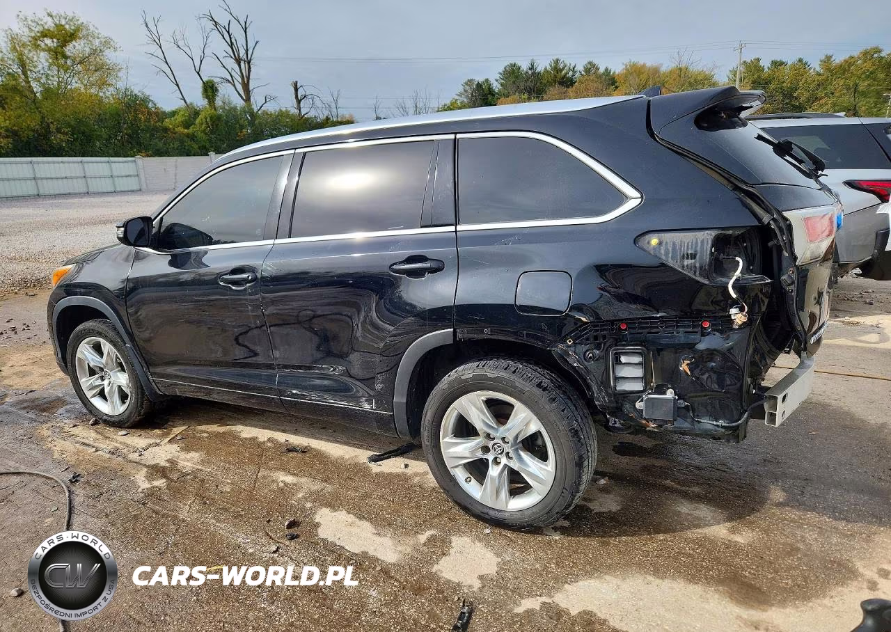 2016 Toyota Highlander Limited VIN:5TDDKRFH4GS233898 - 2