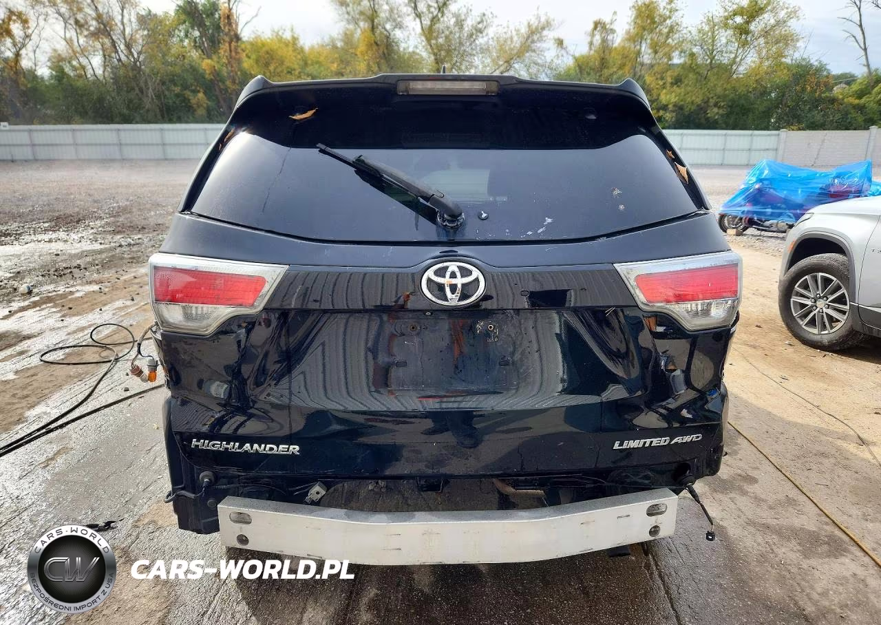 2016 Toyota Highlander Limited VIN:5TDDKRFH4GS233898 - 6