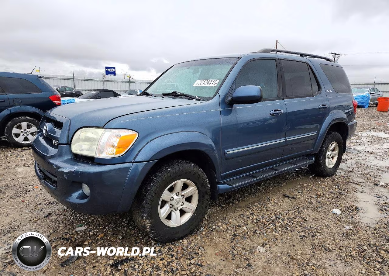 2007 Toyota Sequoia Sr5 VIN:5TDBT44A67S291797 - 1