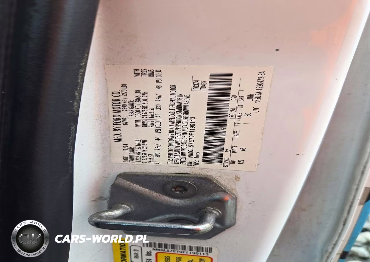 2015 Ford Transit Connect Xl Delivery Van VIN:NM0LS7E79F1190113 - 14
