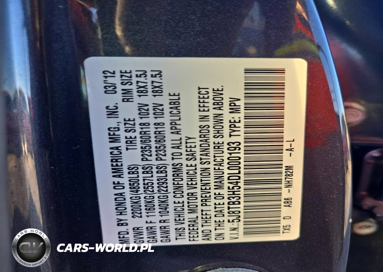 2013 Acura Rdx Technology VIN:5J8TB3H54DL000193 - 13