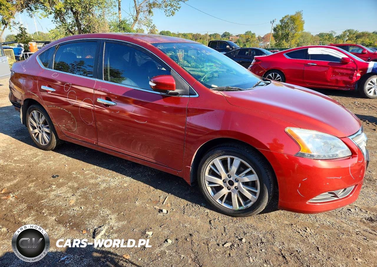2015 Nissan Sentra Sl VIN:3N1AB7AP2FY301485 - 4