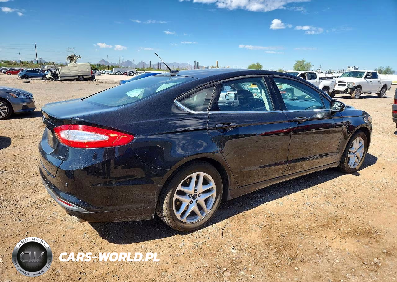 2014 Ford Fusion Se VIN:1FA6P0H71E5383406 - 3