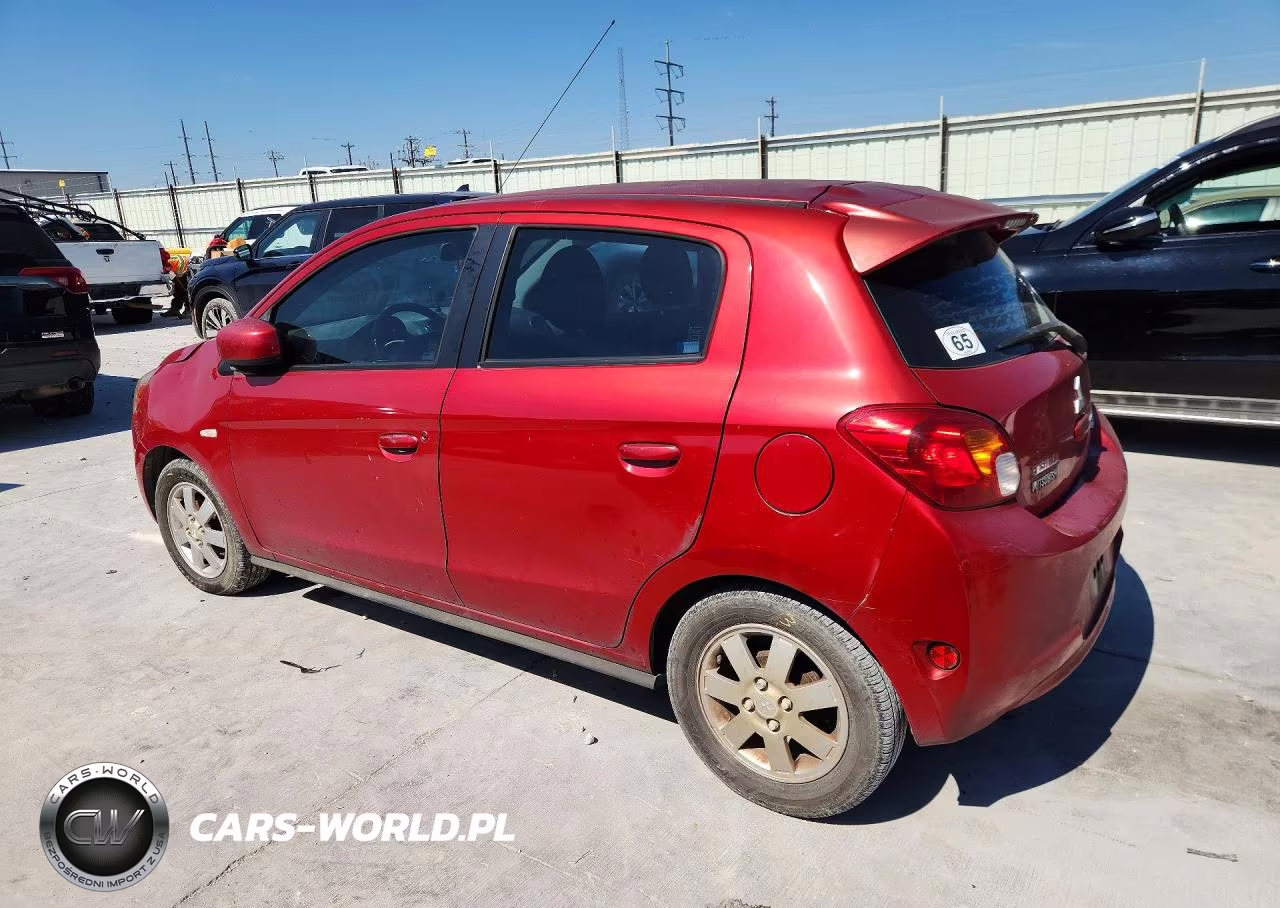 2014 Mitsubishi Mirage Es VIN:ML32A4HJ1EH008002 - 2
