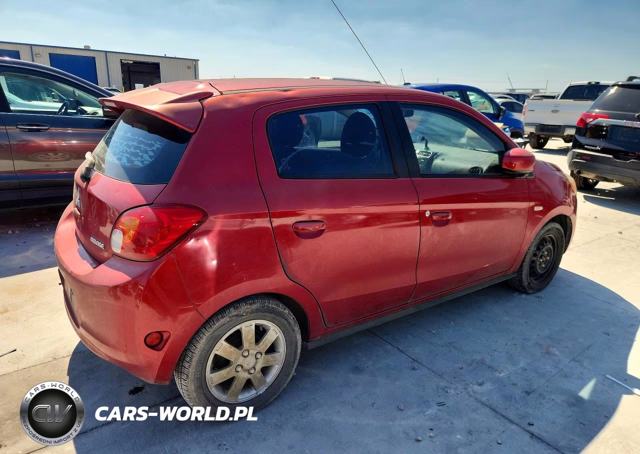 2014 Mitsubishi Mirage Es VIN:ML32A4HJ1EH008002 - 3
