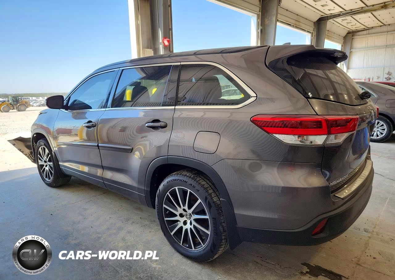 2018 Toyota Highlander Se VIN:5TDJZRFH0JS552852 - 2