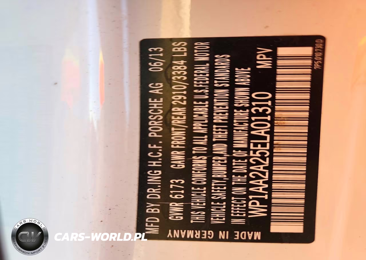 2014 Porsche Cayenne VIN:WP1AA2A25ELA01310 - 14
