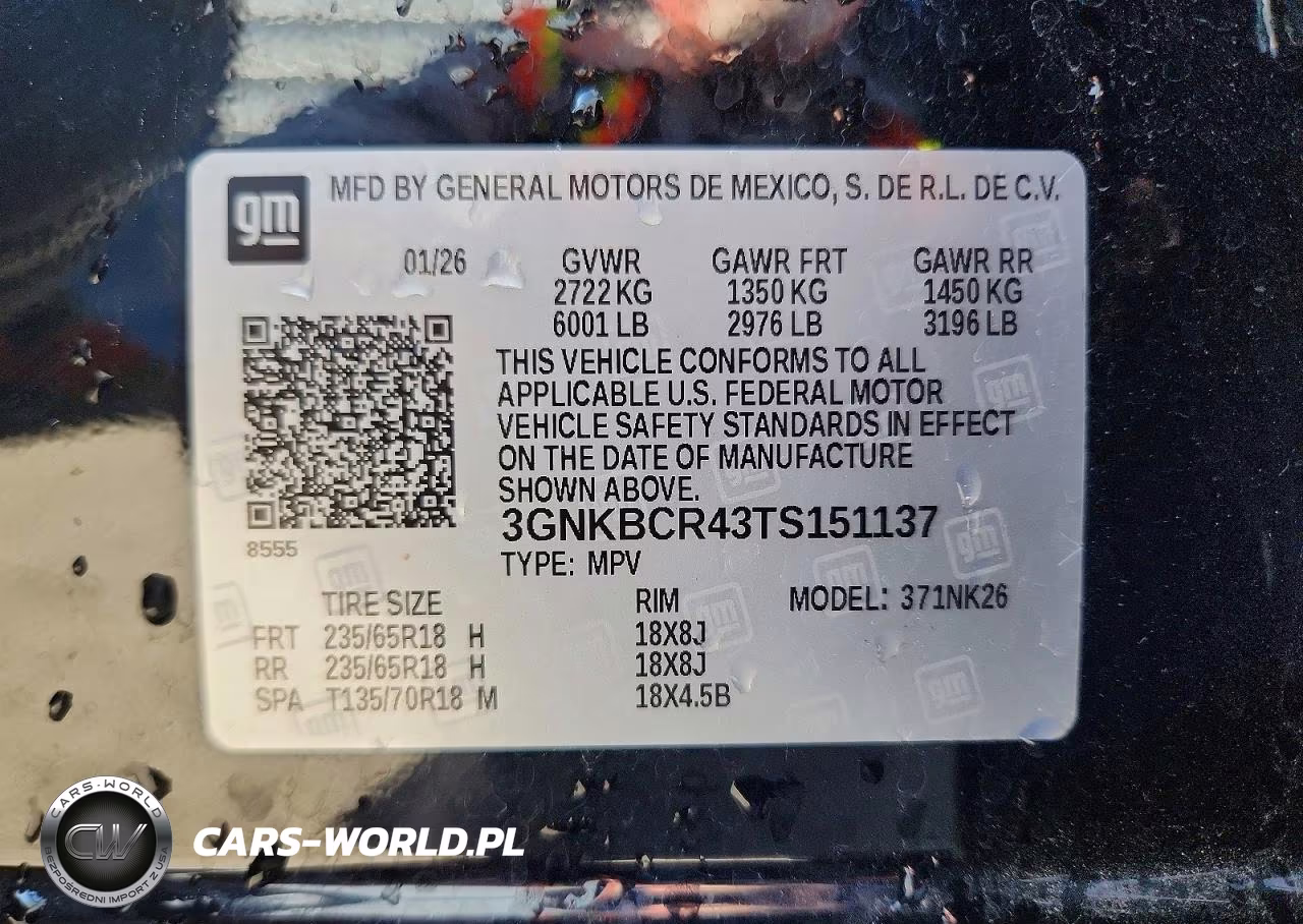 2026 Chevrolet Blazer 2Lt VIN:3GNKBCR43TS151137 - 13