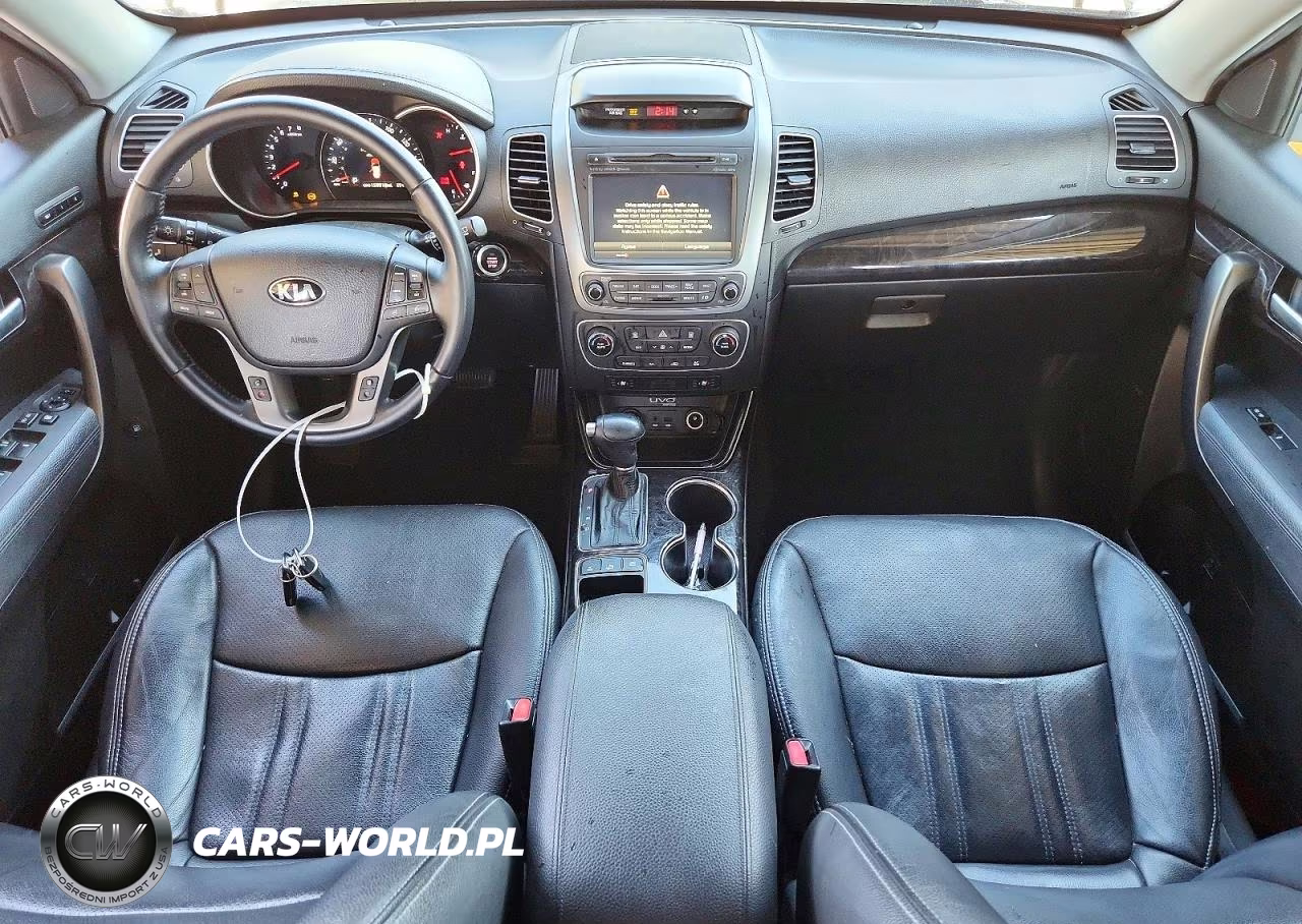 2014 Kia Sorento Sx VIN:5XYKWDA72EG452074 - 8