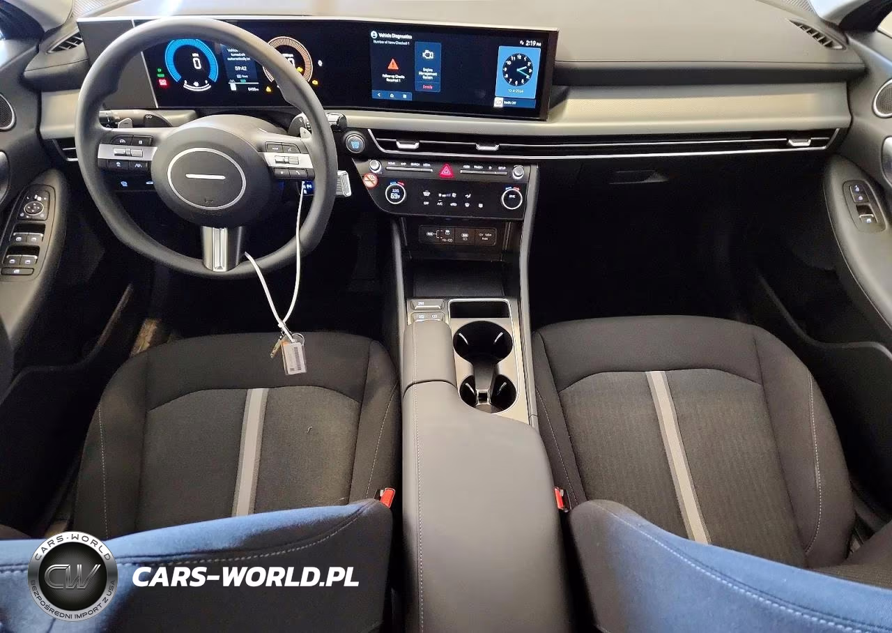2026 Hyundai Sonata Hybrid Blue VIN:KMHL24JJ8TA183597 - 8