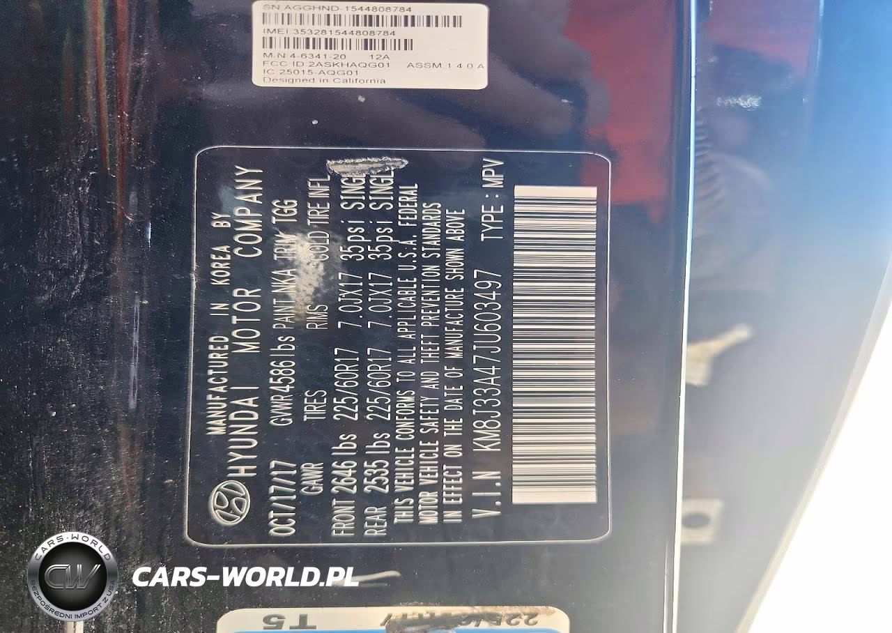 2018 Hyundai Tucson Sel VIN:KM8J33A47JU603497 - 13