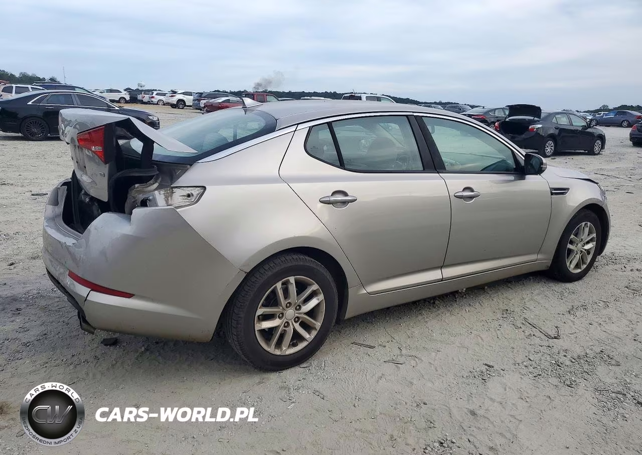 2013 Kia Optima Lx VIN:KNAGM4A77D5430586 - 3