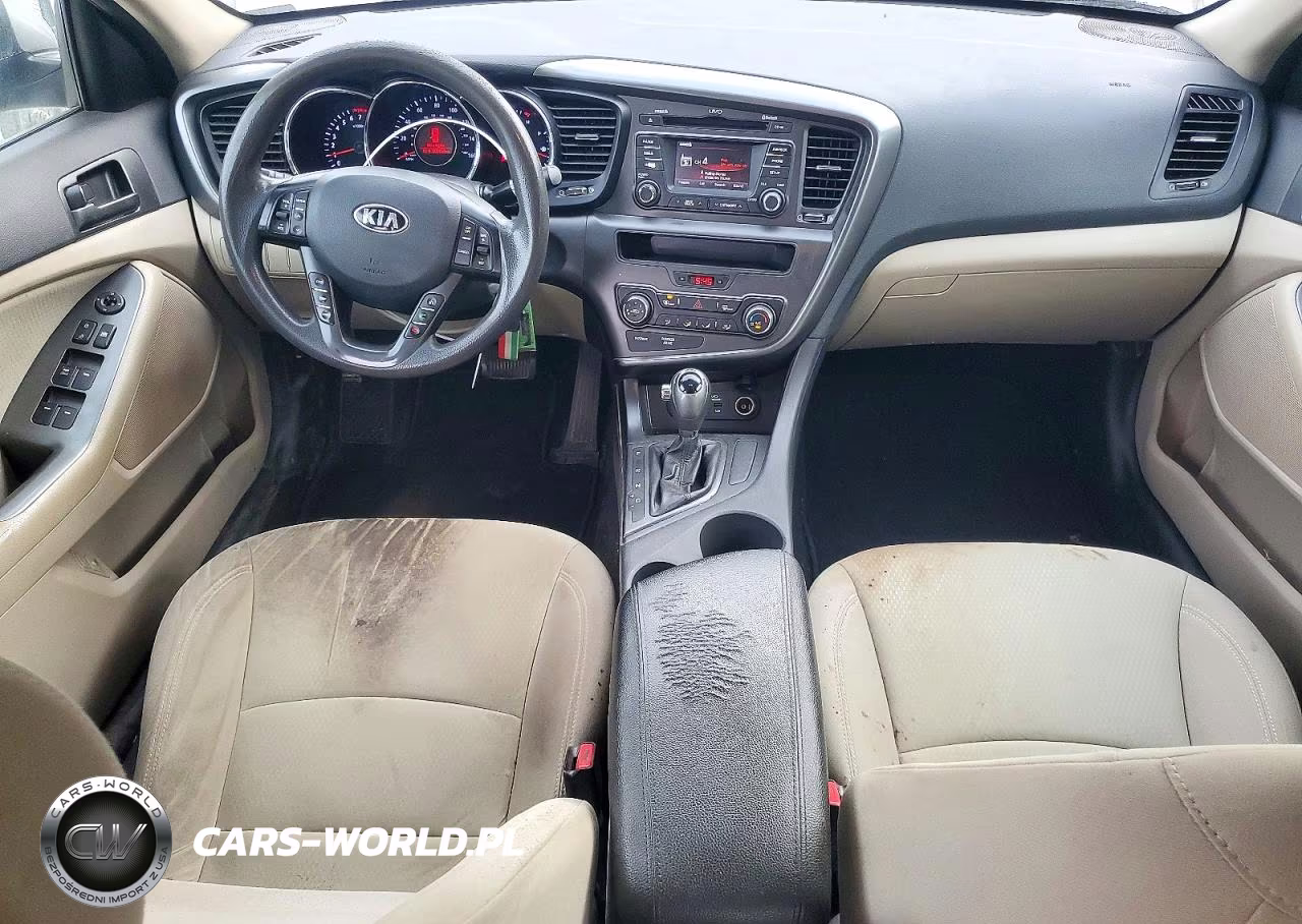 2013 Kia Optima Lx VIN:KNAGM4A77D5430586 - 8