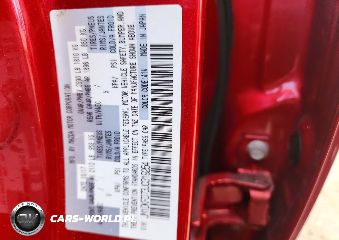 2018 Mazda Cx-3 Grand Touring VIN:JM1DKFD73J0319254 - 12