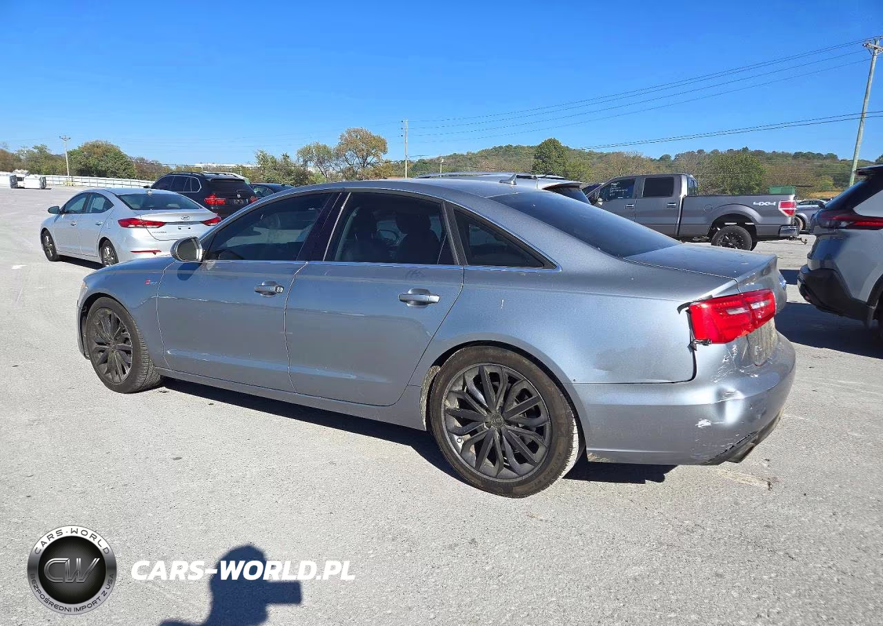 2012 Audi A6 Premium Plus VIN:WAUGGAFC7CN117256 - 2