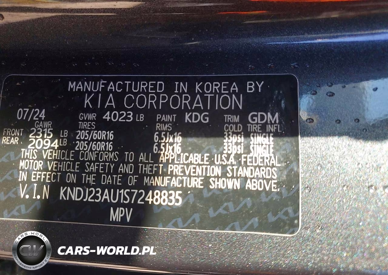 2025 Kia Soul Lx VIN:KNDJ23AU1S7248835 - 12
