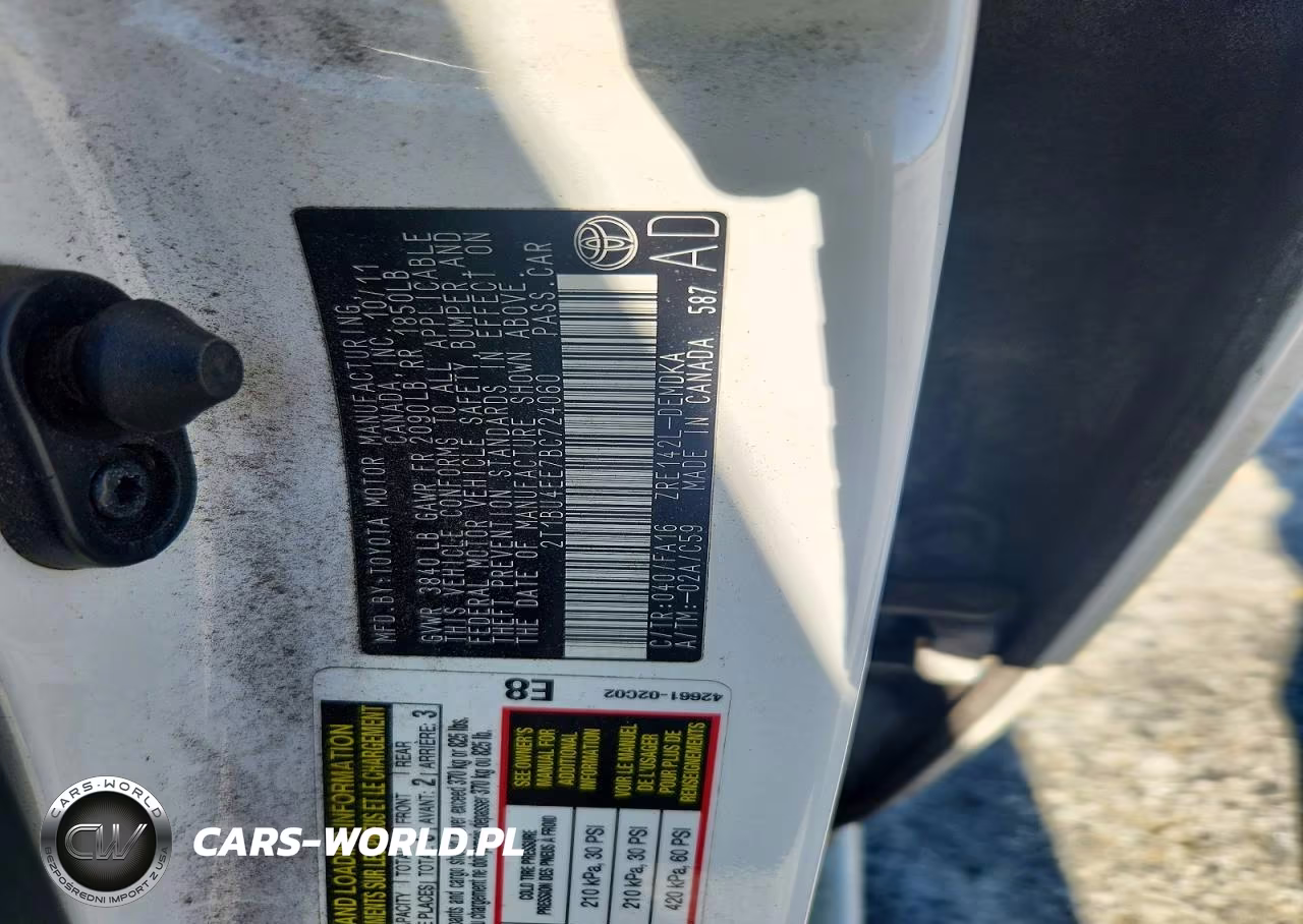 2011 Toyota Corolla Base VIN:2T1BU4EE7BC724060 - 13