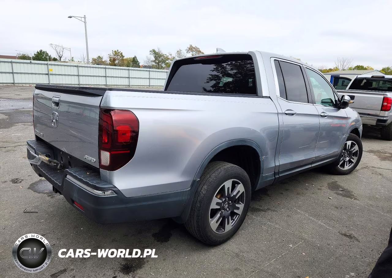 2018 Honda Ridgeline Rtl VIN:5FPYK3F53JB008279 - 3