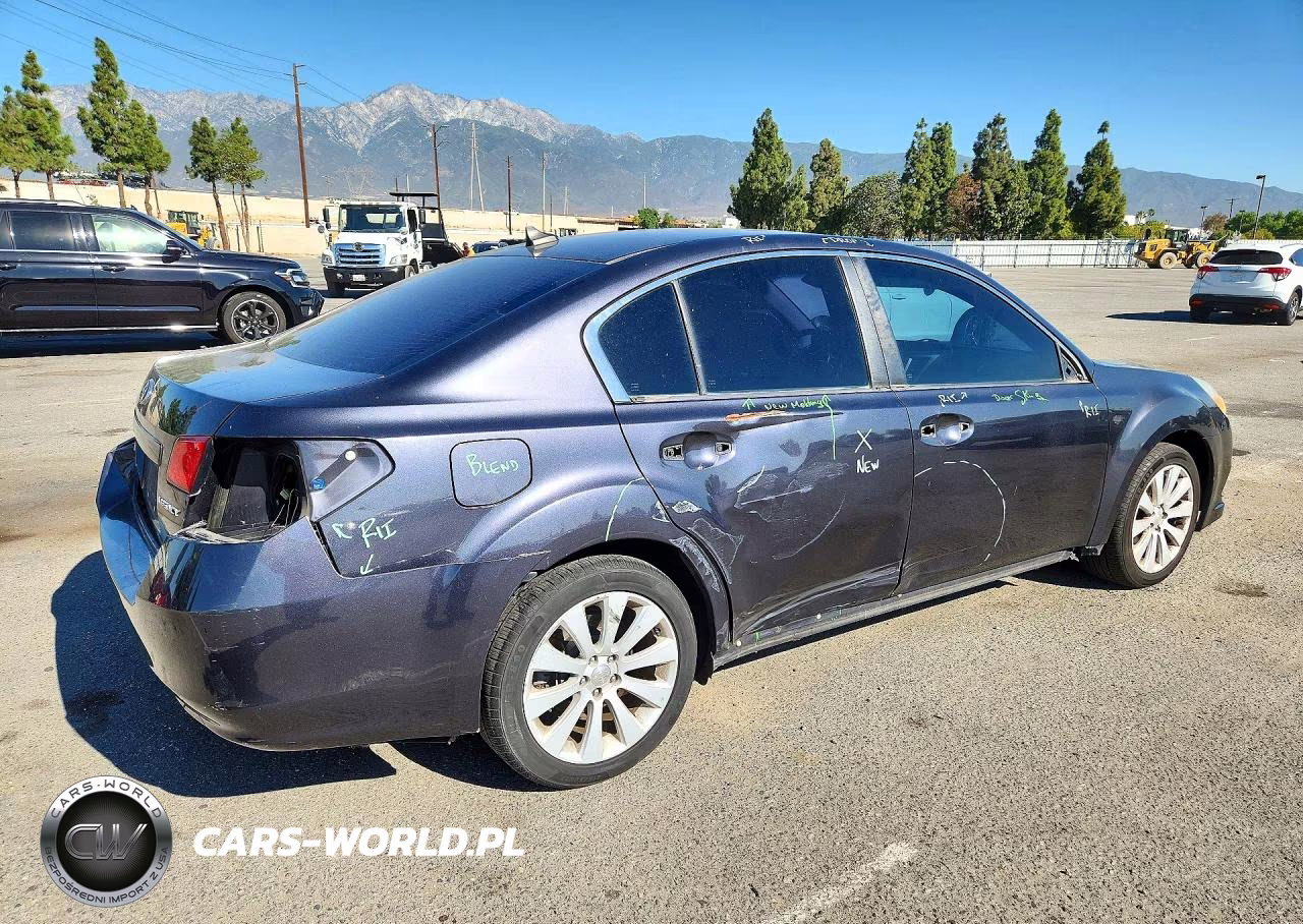 2011 Subaru Legacy 2.5I Limited VIN:4S3BMCK63B3230391 - 3