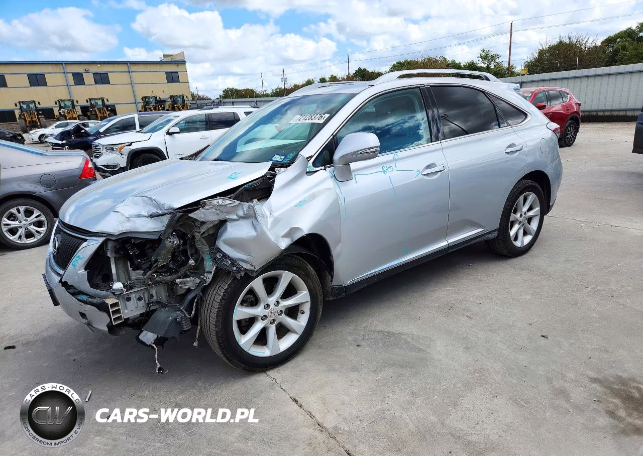 2012 Lexus Rx 350 VIN:2T2ZK1BA8CC065813 - 1